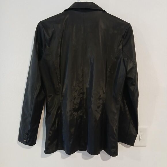 Rave Men's Black Jacket Size Small Goth Grunge - Picture 2 of 6